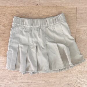 The Children's Place Girls Pleated Khaki Skort